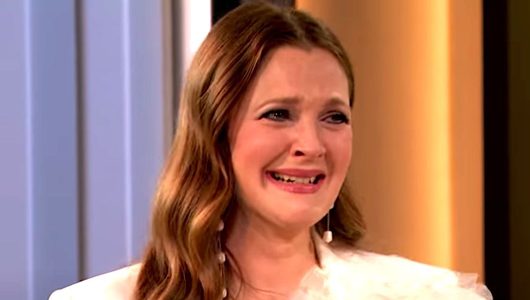 Drew barrymore brought to tears by surprise guest for her birthday