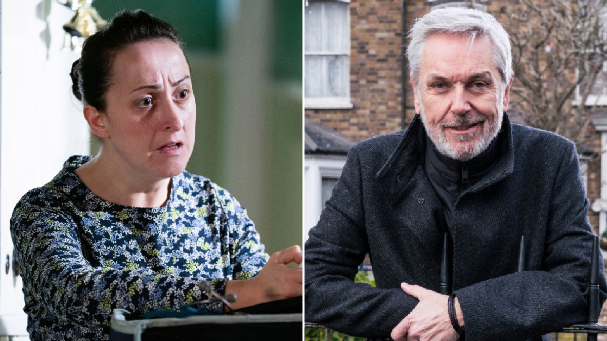 EastEnders’ Natalie Cassidy was ‘picking toenails’ when she found out Brian Conley was cast as her dad