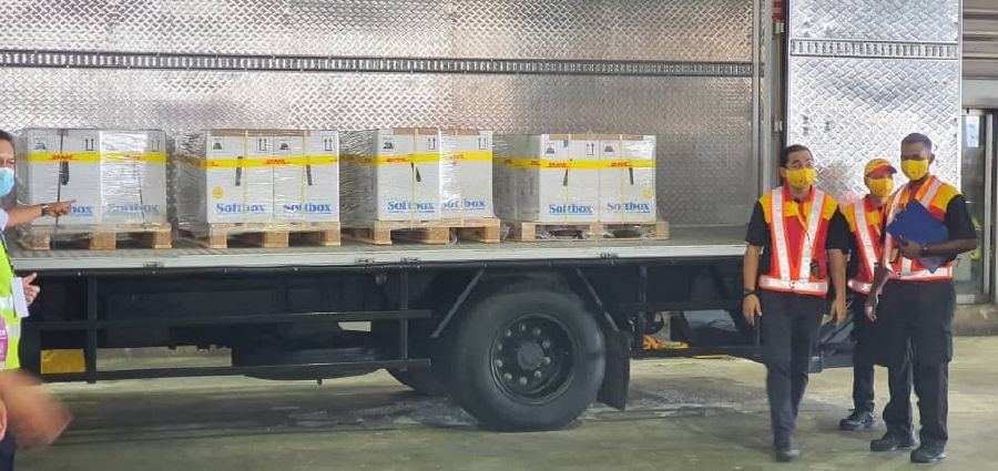 DHL Express delivers first batch of Covid-19 vaccines to Malaysia