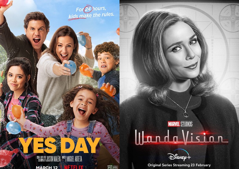 Netflix's Yes Day, Disney+'s WandaVision, Mediacorp's Teenage Textbook — and other shows to catch in March