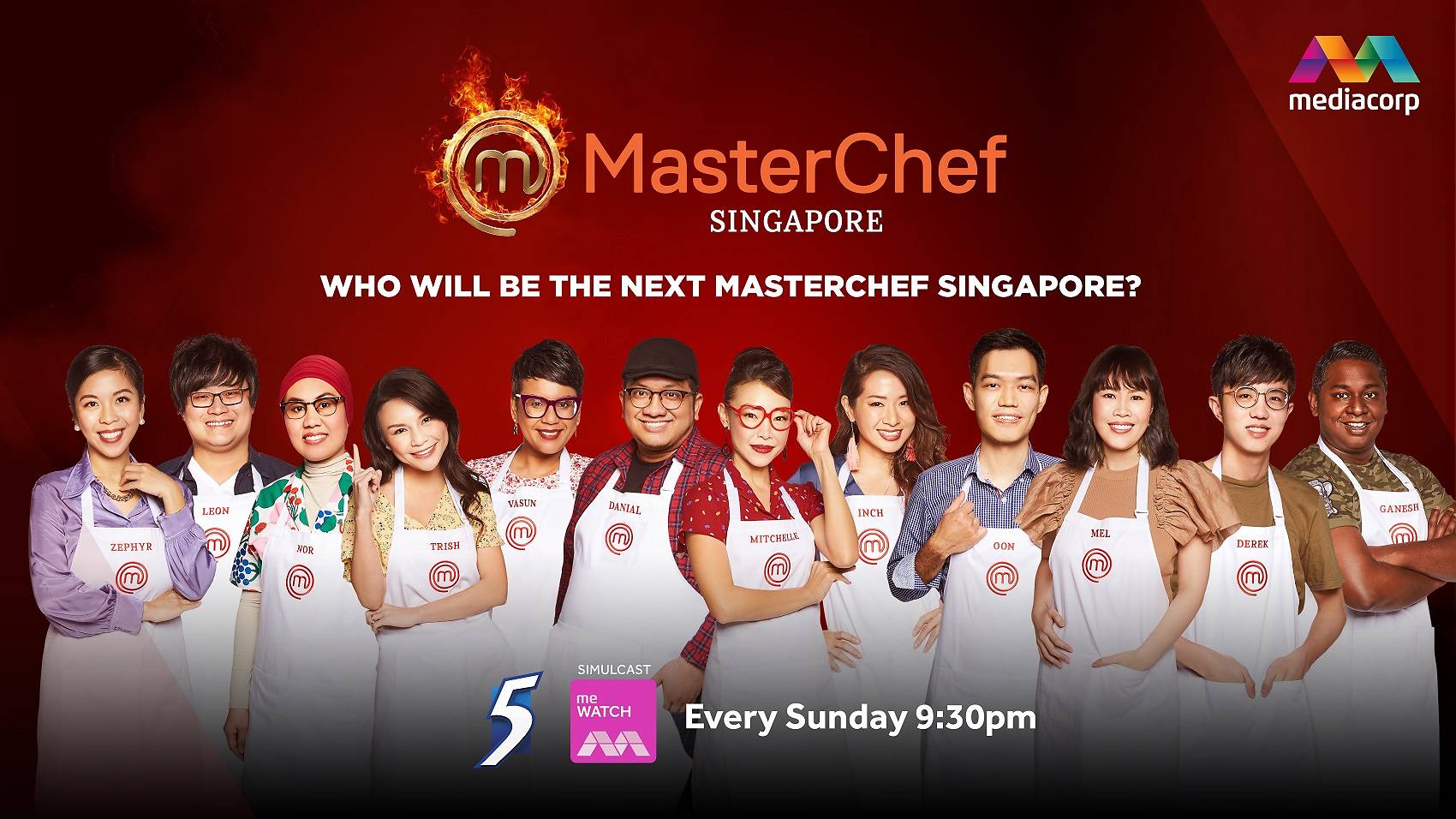 MasterChef Singapore: Season 2’s Top 12 contestants include a singer and a dentist