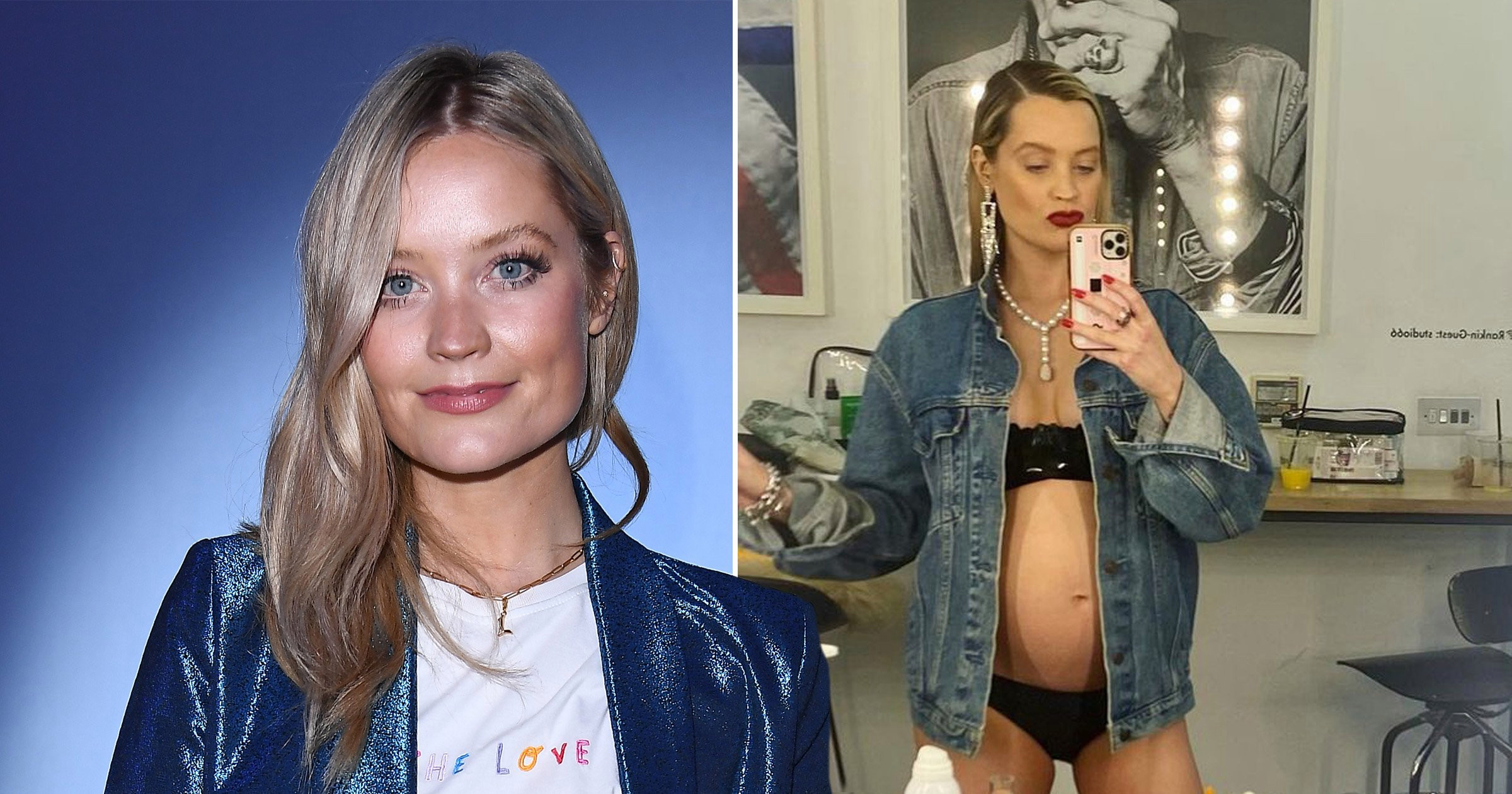 Pregnant Love Island star Laura Whitmore has no plans to give up working ahead of welcoming first child: ‘My mum did it in the 80s’
