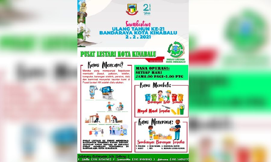 Sabah's DBKK to create sustainable community via waste-minimising centre
