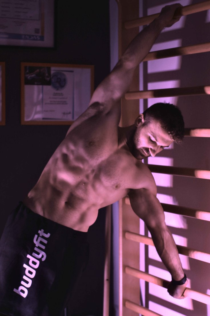 Well known Fitness trainer Elvis Gjeci's social media encourages people to stay healthy and fit