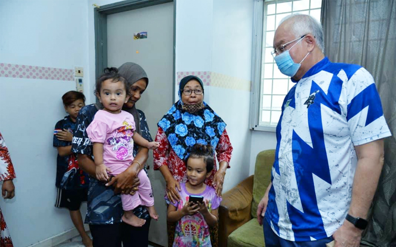 Najib says his dream is of a fair, more equal society