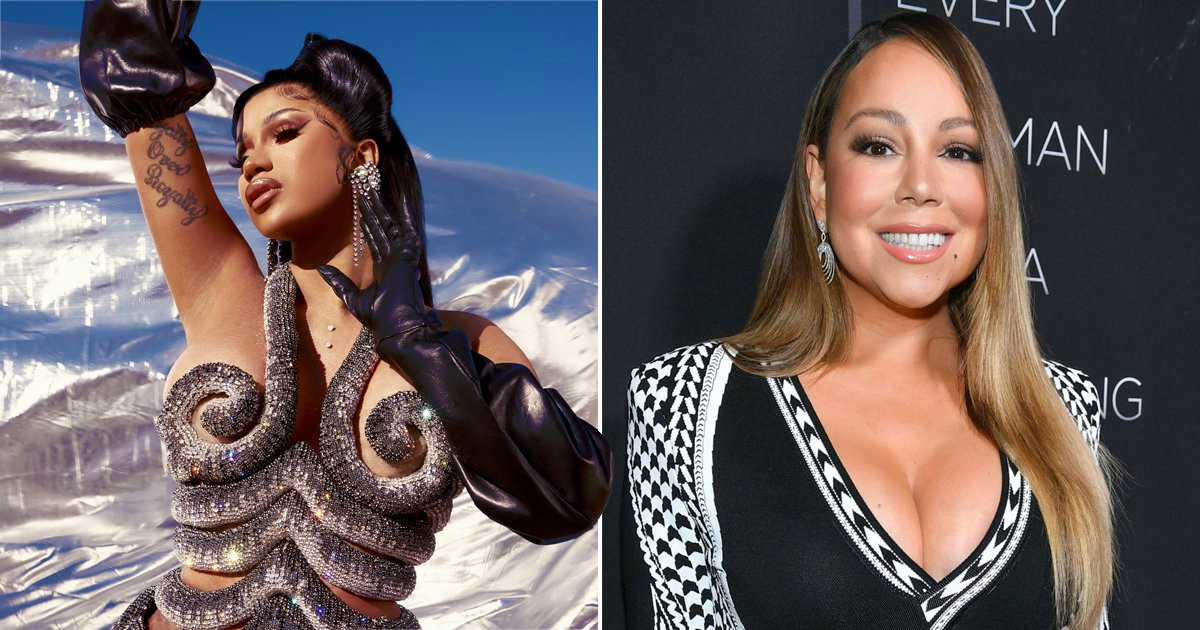 Cardi B tells Mariah Carey that she’s actually ‘really shy’: ‘I get nervous around celebrities’
