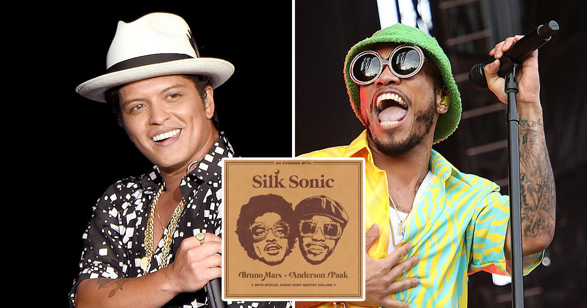 Bruno Mars and Anderson .Paak join forces as Silk Sonic as they announce new album