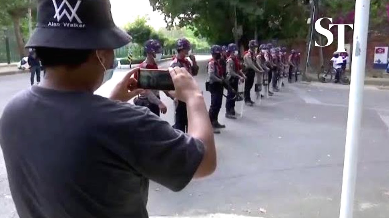 The revolution in Myanmar on Facebook Live