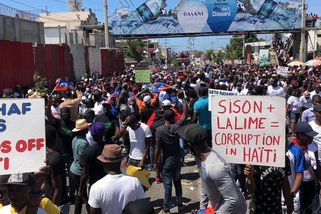 Haitians Participate in Massive Pro-Democracy Protest
