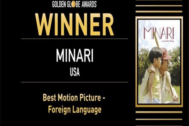 Minari bags Golden Globe award