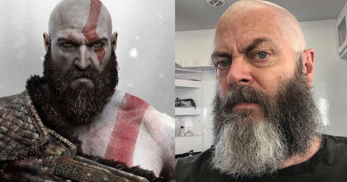 God of War Fans Can't Stop Comparing Nick Offerman to Kratos