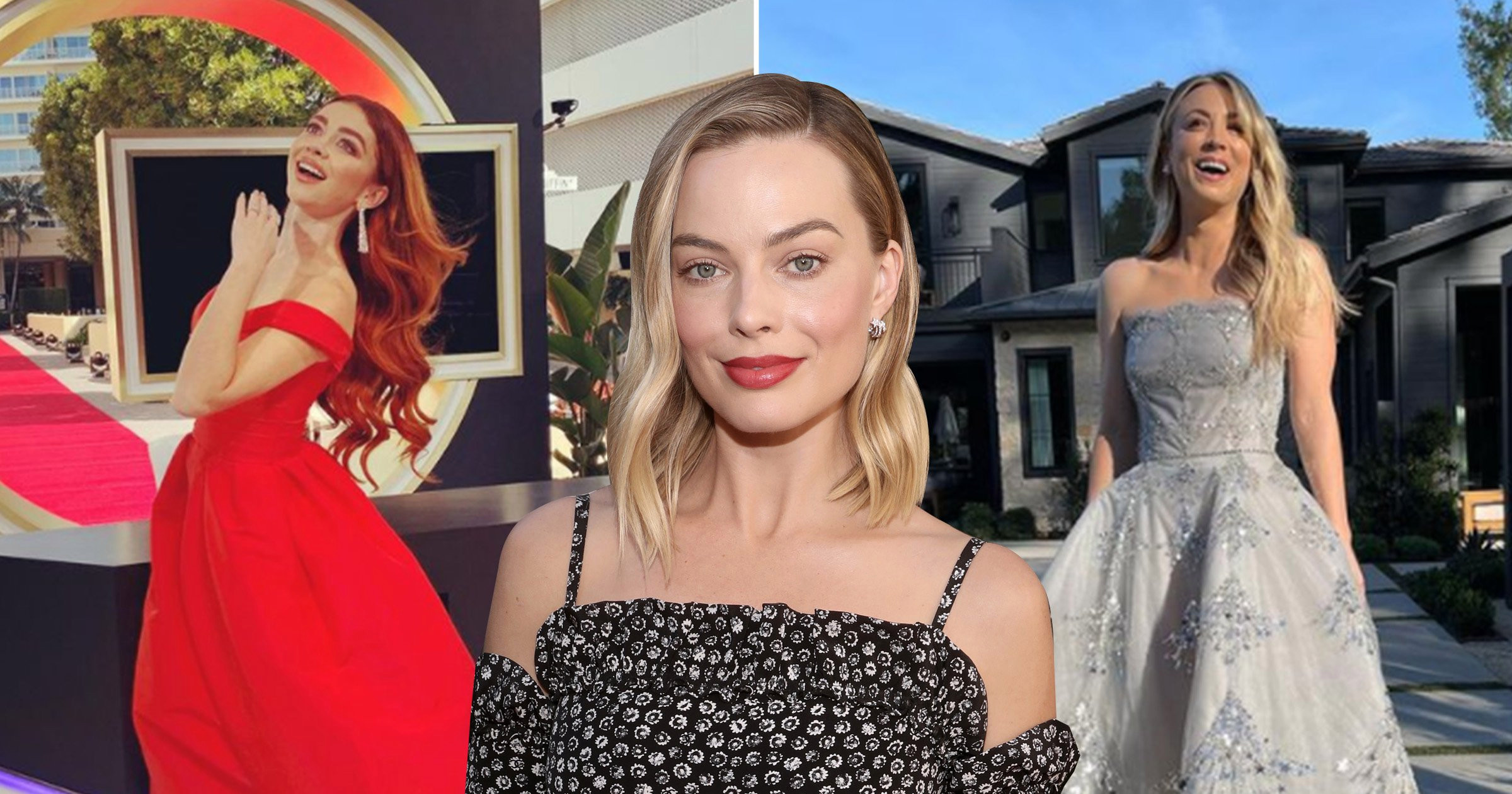 Golden Globes 2021: Kaley Cuoco and Margot Robbie lead the glamour for virtual red carpet