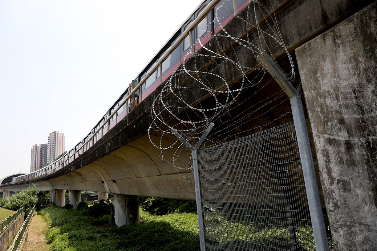 Security wire installed near site of Kallang MRT death