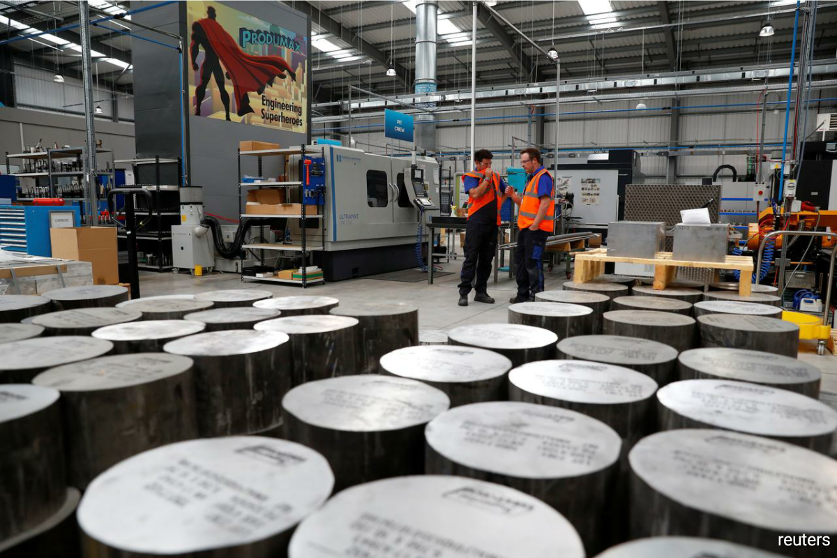 UK February factory output grows at slowest pace since May: PMI