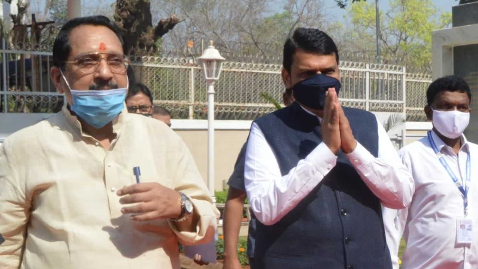 Record corruption in the name of handling Covid in Maharashtra, alleges Fadnavis