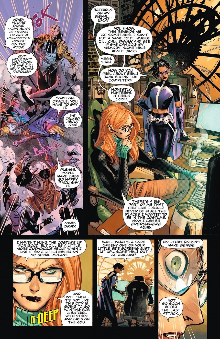 DC Infinite Frontier: Batgirl Is Oracle Once More