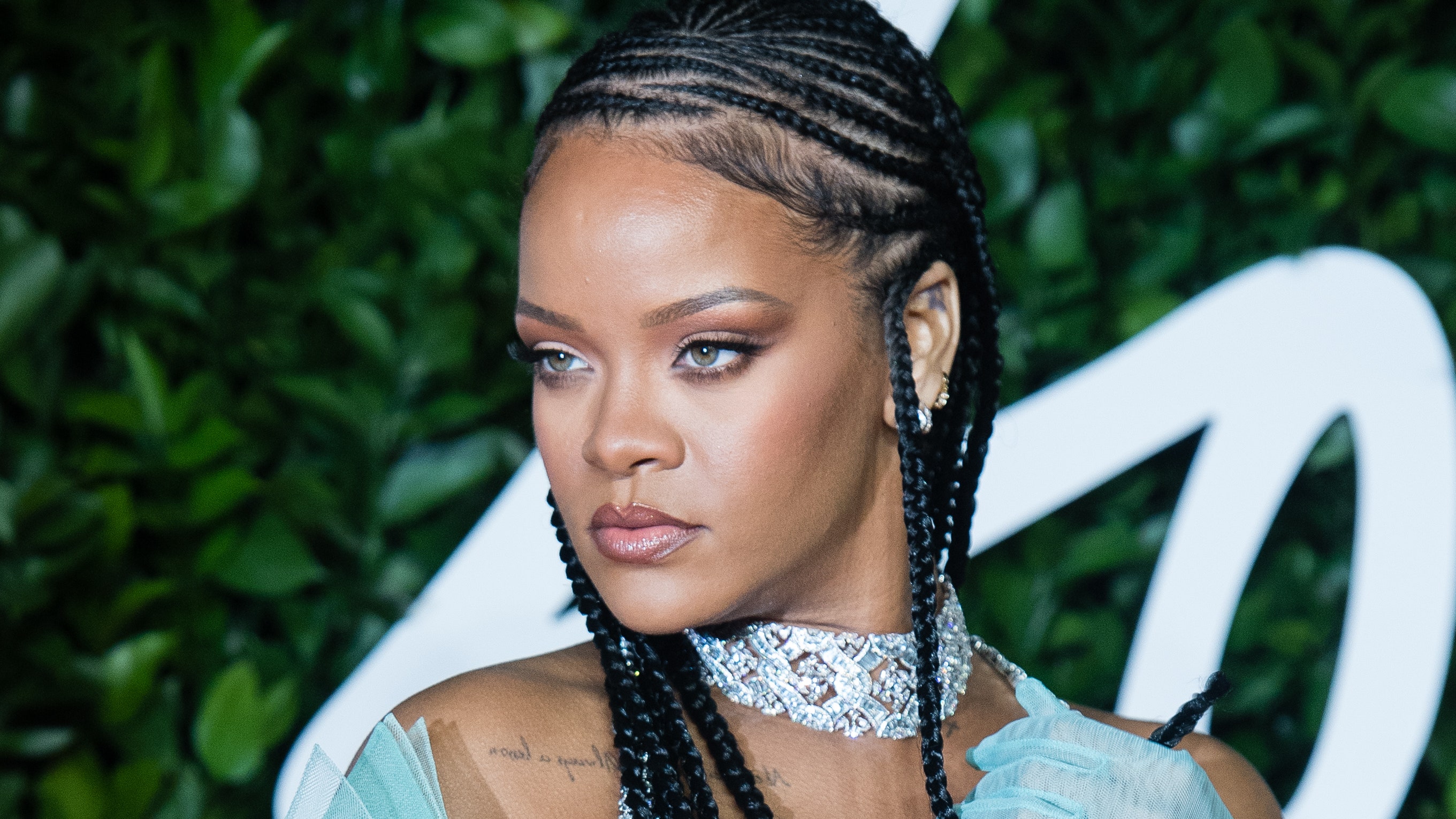 Rihanna Has Curtain Bangs Out of Nowhere