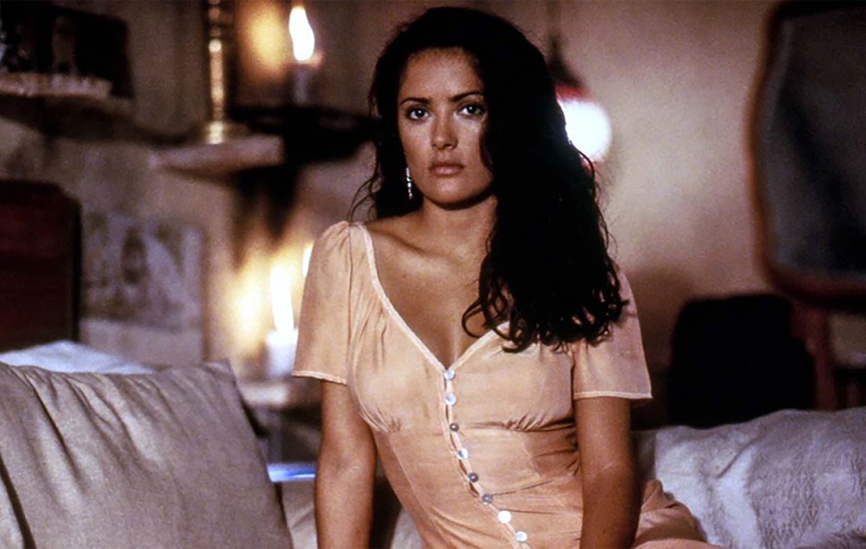 Why Salma Hayek cried while filming the sex scene in 'Desperado'