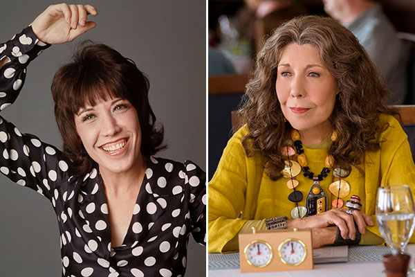 See what the cast of Grace and Frankie looked like at the start of their careers
