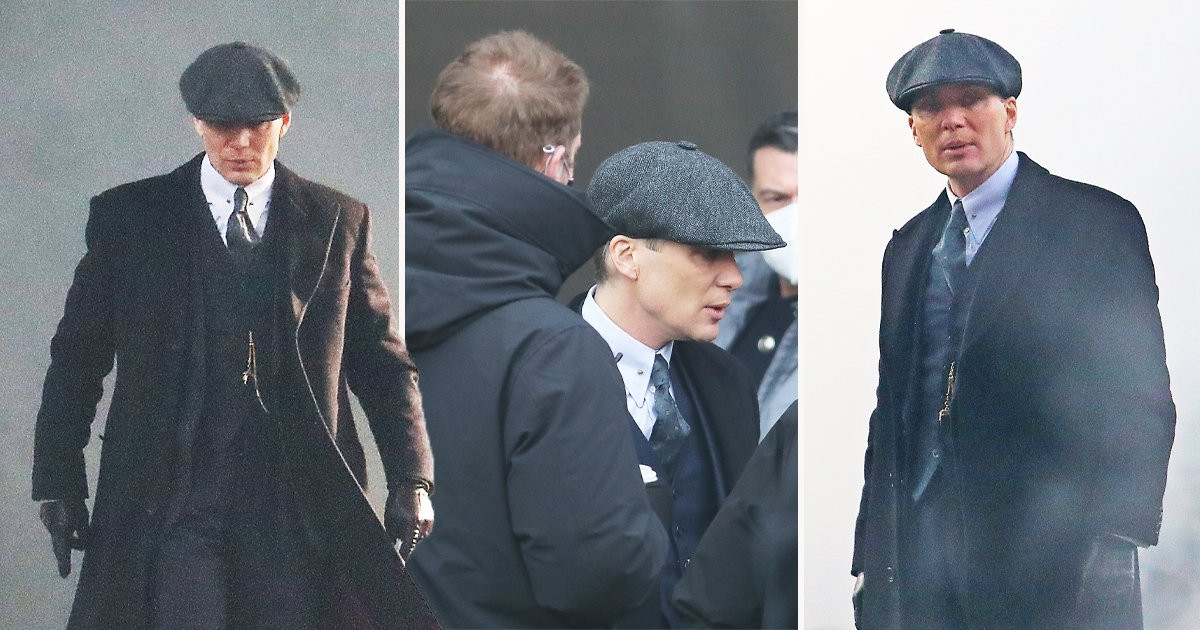 Cillian Murphy spotted filming on the set of Peaky Blinders season six