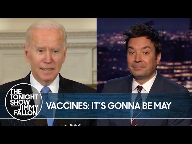 Biden’s Vaccine Announcement, Texas Ditches Masks | The Tonight Show Starring Jimmy Fallon