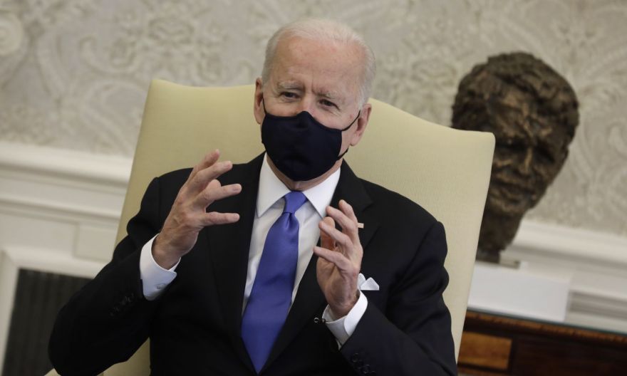 Biden says it's a 'big mistake' for US states to lift Covid-19 mask mandates