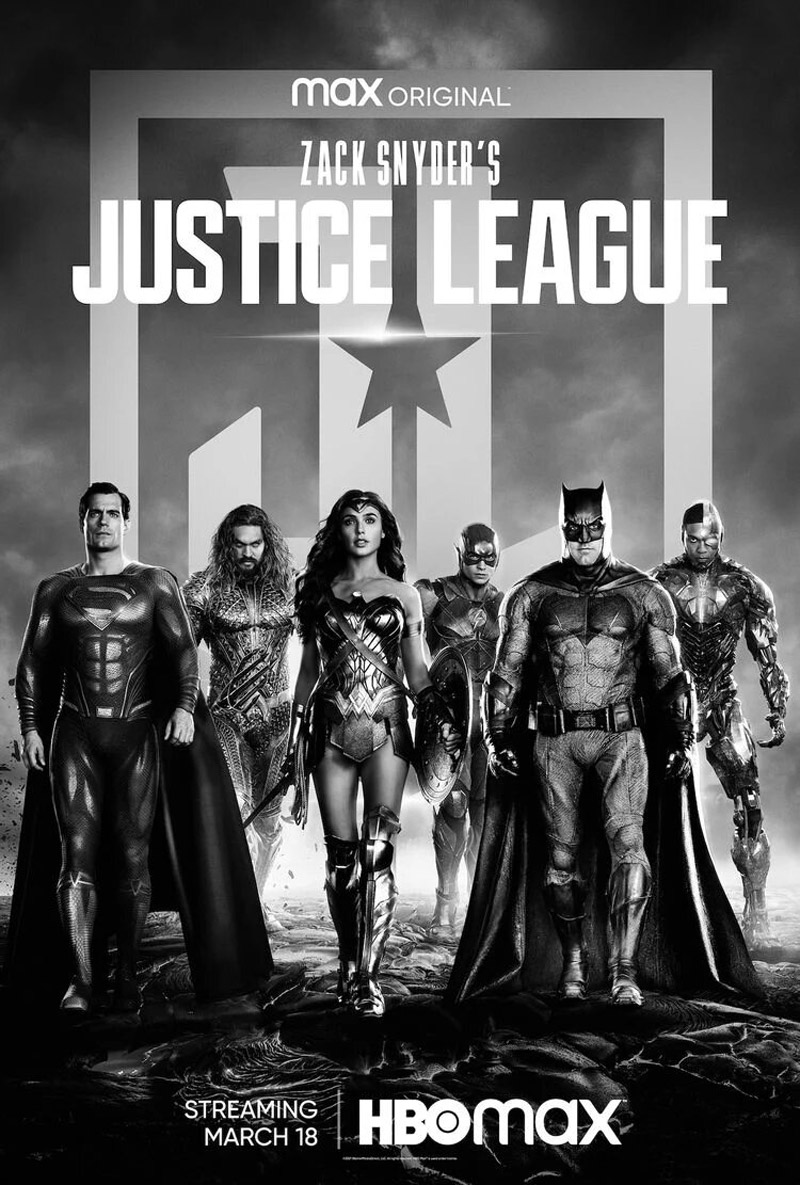 New key art for Zack Snyder's Justice League has the full team come together