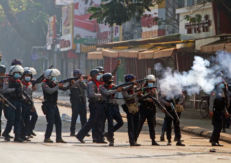 Myanmar coup: 19 policemen seek shelter in India to avoid military junta's violent crackdown