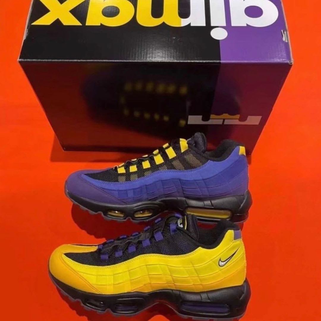 LeBron James Has a Lakers-Themed Nike Air Max 95 Releasing Soon