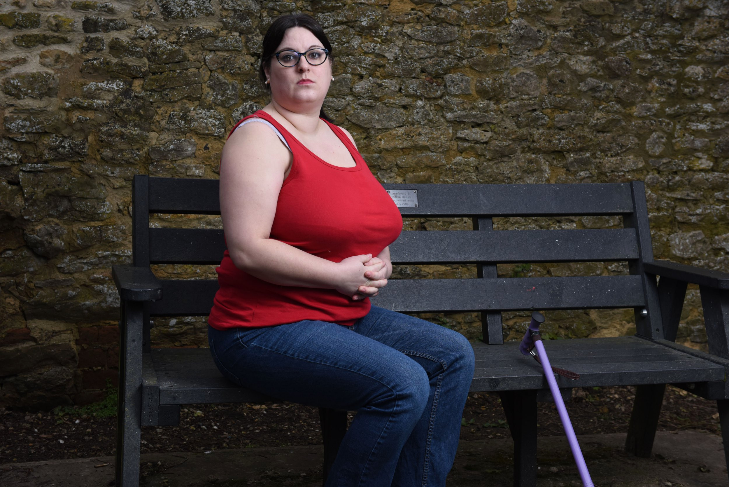 Woman begs for reduction of her 36L boobs that weigh the same as a toddler