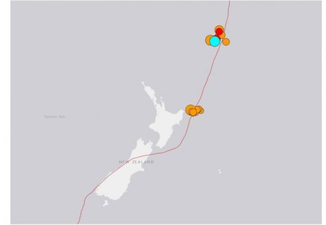 新西兰3连震：最大8.1 海啸范围遍及太平洋 远及日本