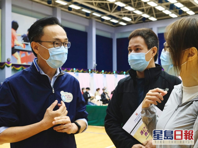 聂德权视察三间科兴疫苗接种中心 称早上已见满座