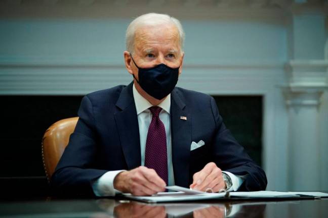 ‘Giant step’ as Biden Covid rescue plan clears Senate