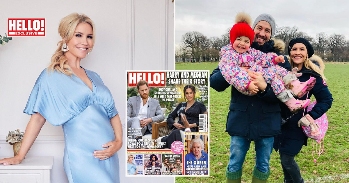Sugababes star Heidi Range ‘over the moon’ as she confirms she’s pregnant with second child after two miscarriages