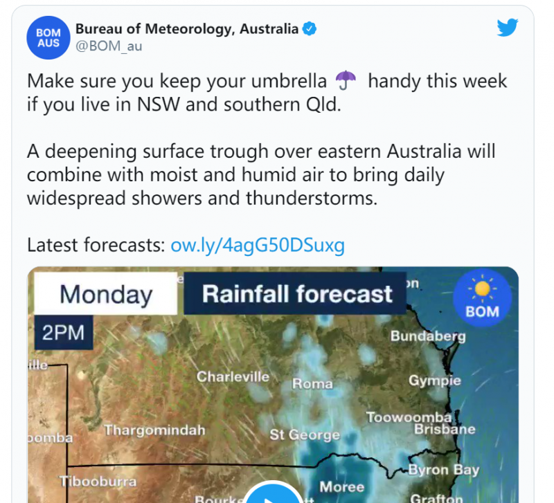澳多地将迎更多降雨！部分地区恐现雷暴天气（组图）