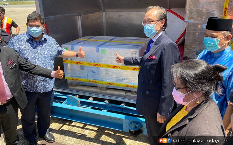 First batch of Covid-19 vaccine arrives in Sabah