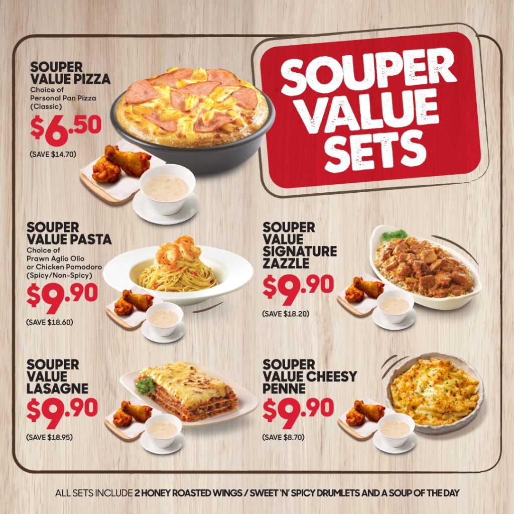 Pizza Hut Has 1-for-1 Promotion on Main Dishes From 3–10pm at All Outlets; No End Date Given Yet