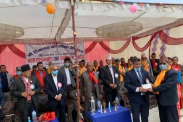 School building built with India's assistance in Nepal