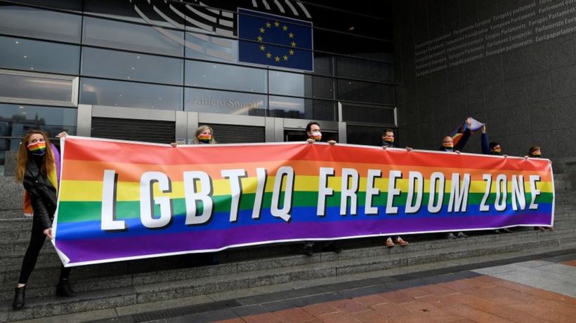 EU declared 'LGBT freedom zone' in response to Poland's 'LGBT-free zones'
