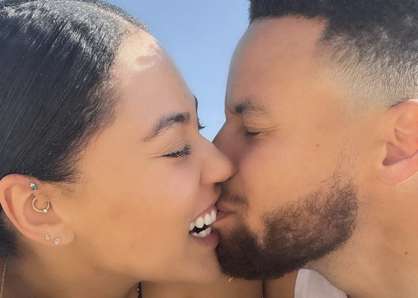 Ayesha and Steph Curry share sweet moment on the beach: ‘Sun in our eyes and sand in our hair’