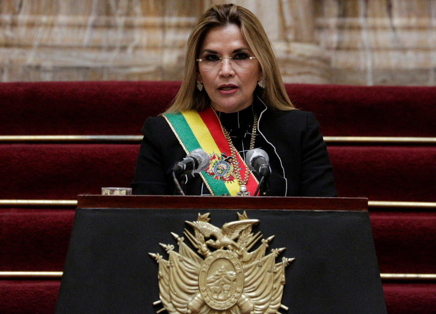 Bolivian ex-president Anez arrested over 2019 'coup' that ousted Morales