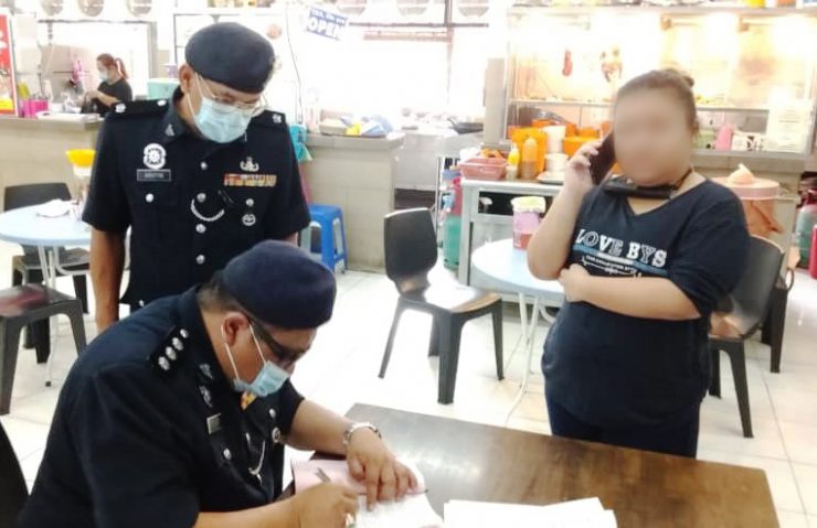 巫首4张1万令吉罚单落诗巫再也