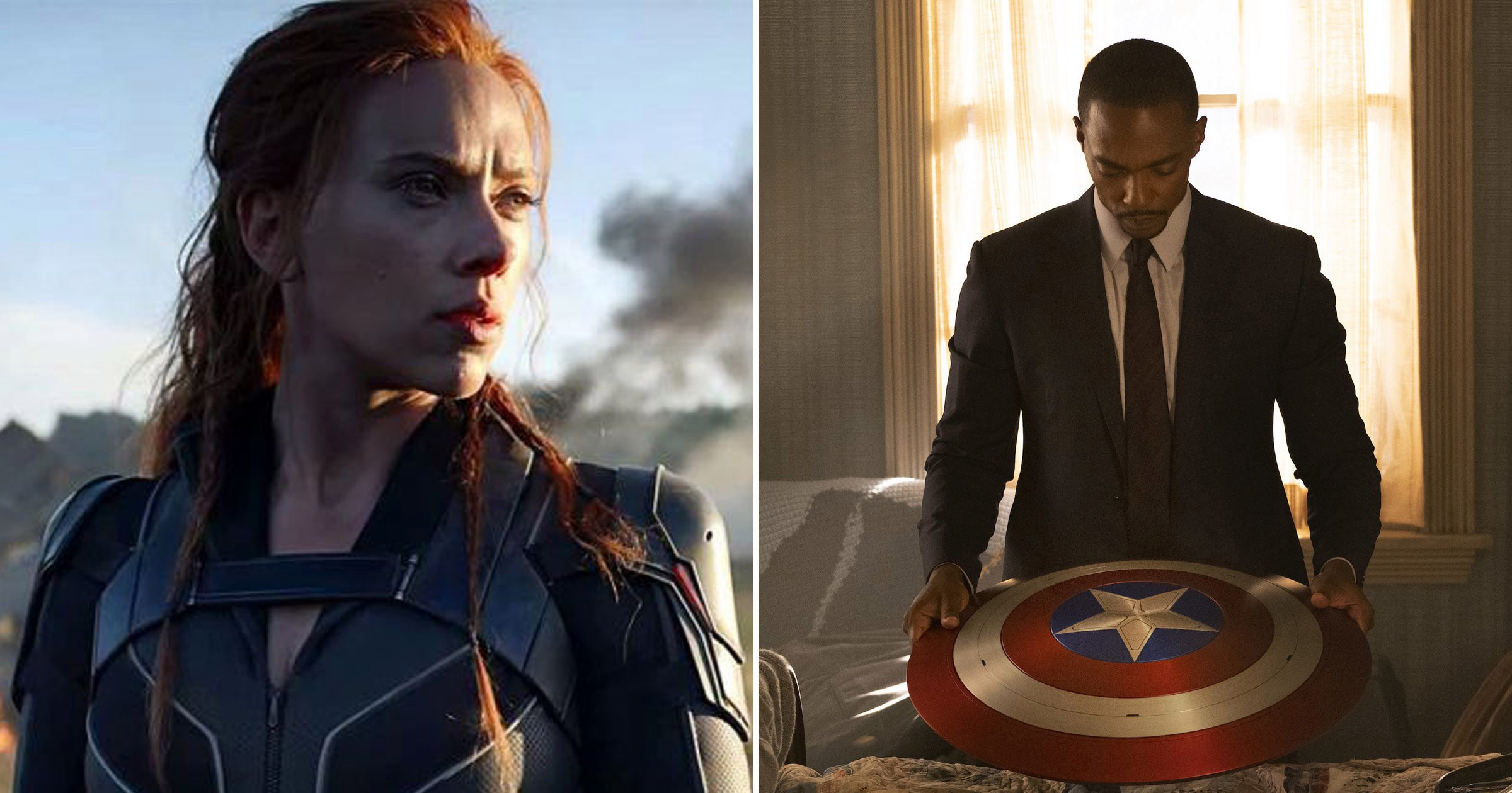 The Falcon and The Winter Soldier star Anthony Mackie has requested love story with Black Widow ‘several times’