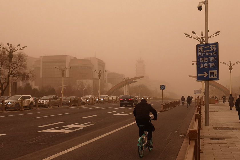 Gallery: Sandstorm Hits Beijing