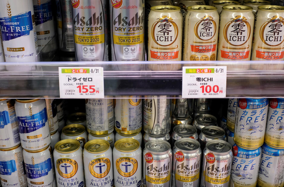 Analysis: A sobering strategy for pandemic times - Japan brewers bank on alcohol-free beer boom