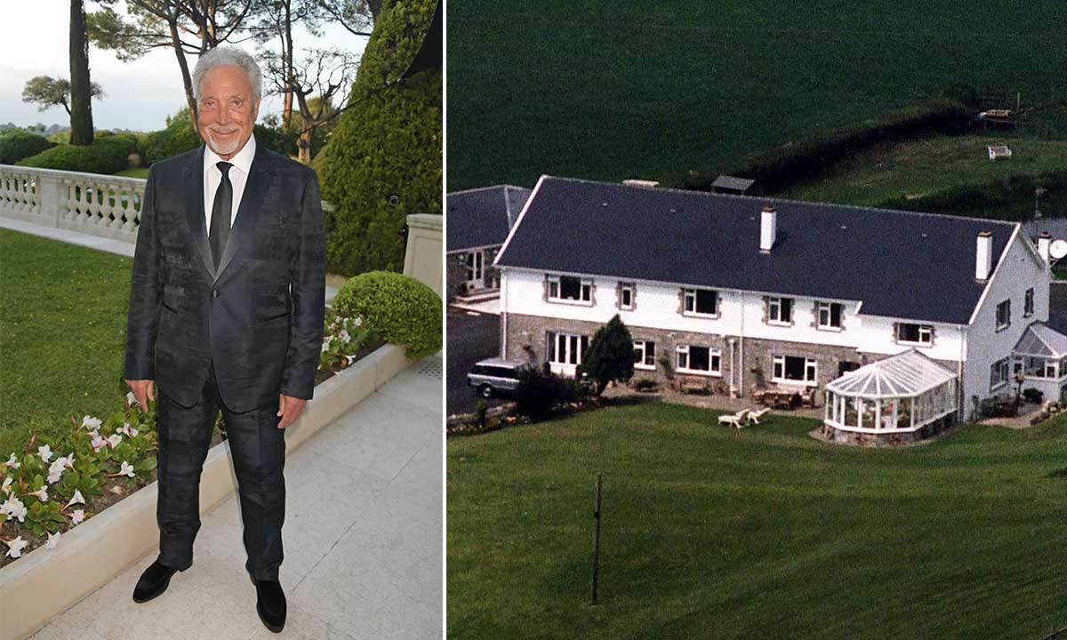 Tom Jones' £2.6million mansion with late wife Linda is its own village