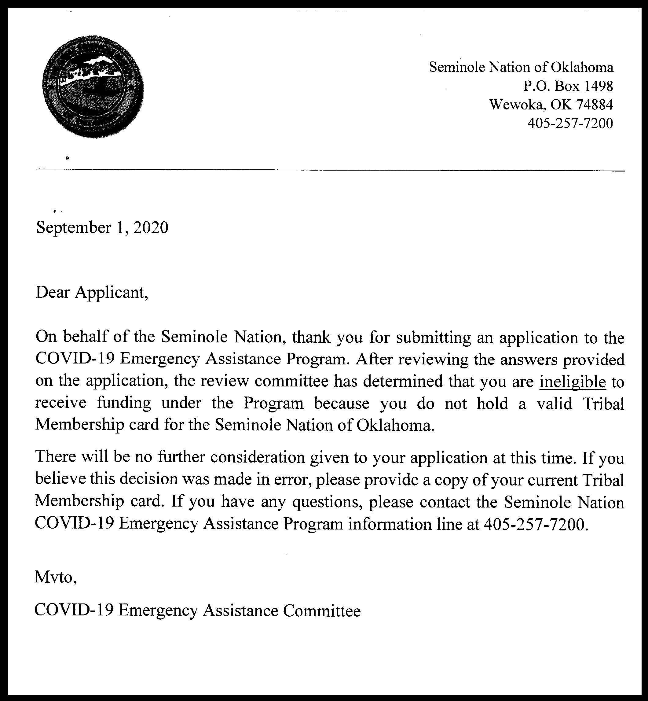 A Native American Tribe In Oklahoma Denied Black Citizens COVID-19 Vaccines And Financial Relief