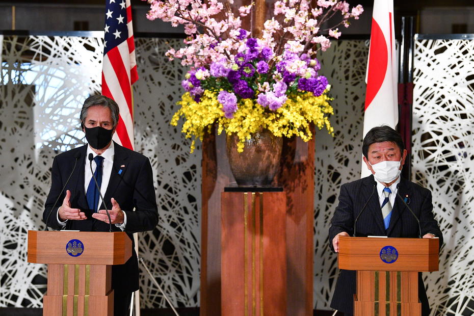 Blinken says China is acting aggressively and repressively in Asia
