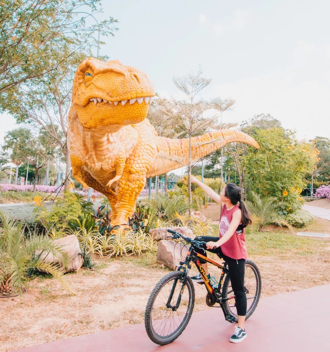 Changi Airport connector adds more dinosaurs, bring kids to hunt for them during school holidays