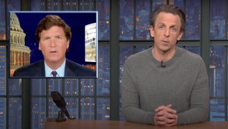 Seth Meyers Did An Eerily Good Tucker Carlson Impression While Mocking The Fox News Host For Spreading Anti-Vaxx Misinformation